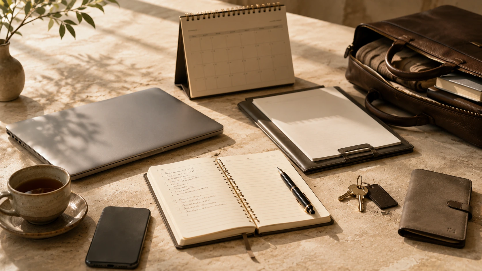 Organized desk representing career, financial and relocation planning for Rat in 2026.